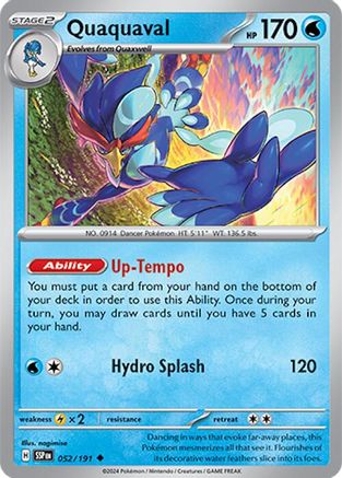 Quaquaval 52 - SV08 Surging Sparks Reverse Holofoil-1