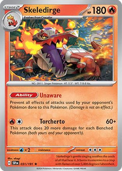 Skeledirge 31 - SV08 Surging Sparks Reverse Holofoil-1