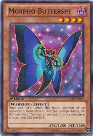 Morpho Butterspy (GAOV-EN012) - Galactic Overlord 1st Edition-1