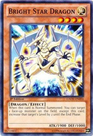 Bright Star Dragon (GAOV-EN094) - Galactic Overlord 1st Edition-1