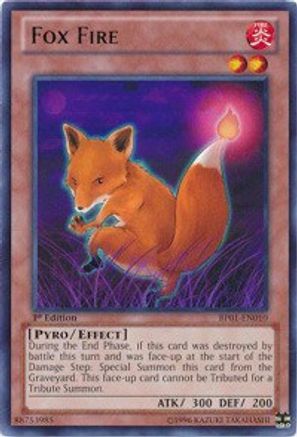 Fox Fire (BP01-EN010) - Battle Pack: Epic Dawn Unlimited-1
