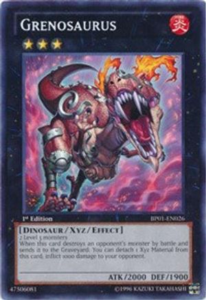 Grenosaurus (BP01-EN026) - Battle Pack: Epic Dawn Unlimited-1