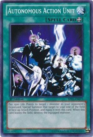 Autonomous Action Unit (BP01-EN073) - Battle Pack: Epic Dawn Unlimited-1
