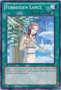 Forbidden Lance (BP01-EN084) - Battle Pack: Epic Dawn 1st Edition-1