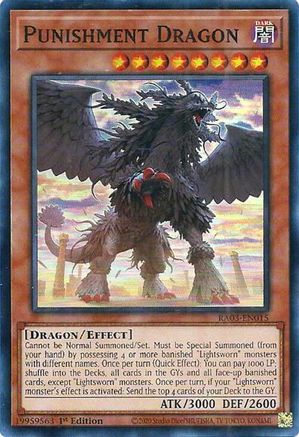 Punishment Dragon (RA03-EN015) - Quarter Century Bonanza 1st Edition-1
