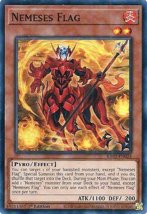 Nemeses Flag (RA03-EN024) - Quarter Century Bonanza 1st Edition-1