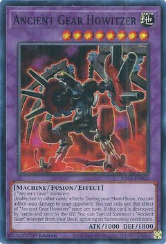 Ancient Gear Howitzer (RA03-EN035) - Quarter Century Bonanza 1st Edition-1