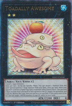 Toadally Awesome (PUR) (RA03-EN040) - Quarter Century Bonanza 1st Edition-1