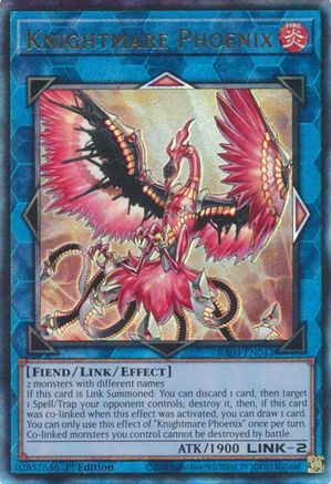 Knightmare Phoenix (PUR) (RA03-EN042) - Quarter Century Bonanza 1st Edition-1