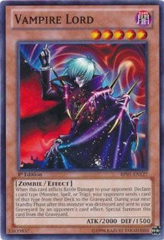 Vampire Lord (BP01-EN127) - Battle Pack: Epic Dawn 1st Edition-1