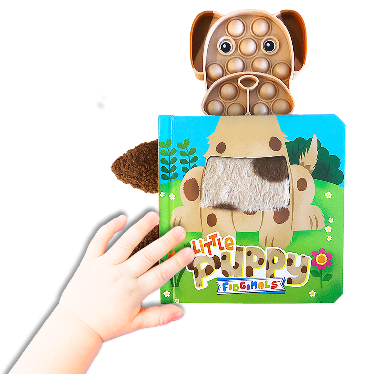 Little Hippo Books - Little Puppy - Your Sensory Fidget Friend - Ages 1+-8