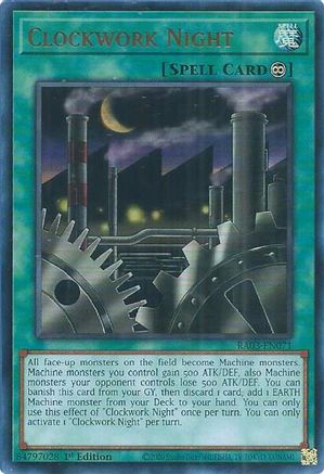 Clockwork Night (UR) (RA03-EN071) - Quarter Century Bonanza 1st Edition-1