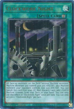 Clockwork Night (UR) (RA03-EN071) - Quarter Century Bonanza 1st Edition-1