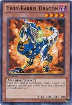 Twin-Barrel Dragon (BP01-EN154) - Battle Pack: Epic Dawn 1st Edition-1