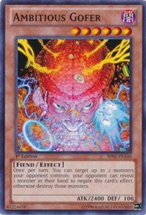 Ambitious Gofer (BP01-EN160) - Battle Pack: Epic Dawn 1st Edition-1