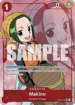Makino (Full Art) (OP02-015) - Premium Booster -The Best- Foil-1