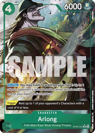 Arlong (Full Art) (OP06-023) - Premium Booster -The Best- Foil-1