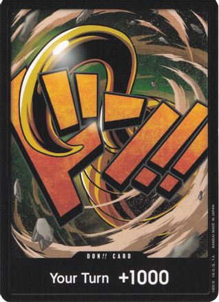 DON!! Card (Crocodile) - Premium Booster -The Best--1