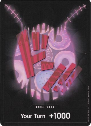 DON!! Card (Katakuri) - Premium Booster -The Best- Foil-1