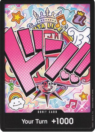 DON!! Card (Uta) - Premium Booster -The Best- Foil-1