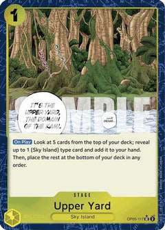 Upper Yard (Textured Foil) (OP05-117) - Premium Booster -The Best- Foil-1