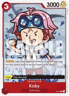Koby (Reprint) (P-014) - Premium Booster -The Best--1
