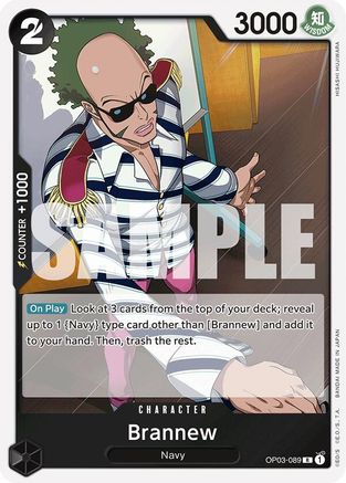 Brannew (Reprint) (OP03-089) - Premium Booster -The Best- Foil-1