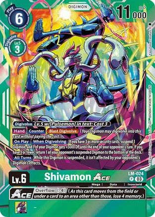 Shivamon ACE (LM-024) - Special Limited Set Foil-1