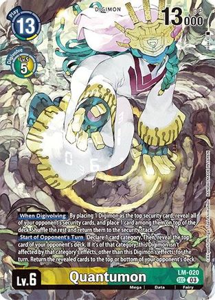 Quantumon (Alternate Art) (LM-020) - Special Limited Set Foil-1