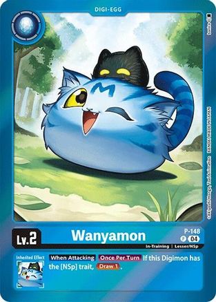 Wanyamon (Reprint) (P-148) - Special Limited Set Foil-1