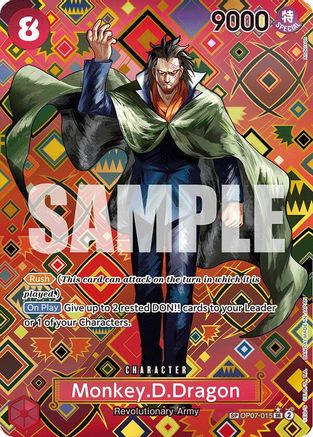 Monkey.D.Dragon (SP) (OP07-015) - Emperors in the New World Foil-1