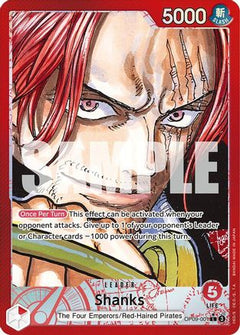 Shanks (001) (Parallel) (OP09-001) - Emperors in the New World Foil-1