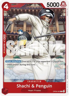 Shachi & Penguin (OP09-003) - Emperors in the New World-1