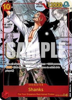 Shanks (004) (Parallel) (OP09-004) - Emperors in the New World Foil-1