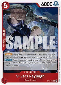 Silvers Rayleigh (OP09-005) - Emperors in the New World Foil-1