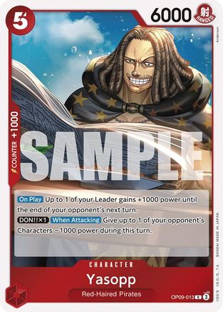 Yasopp (OP09-013) - Emperors in the New World Foil-1