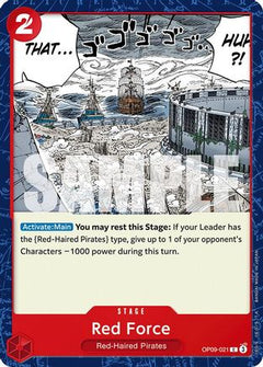 Red Force (OP09-021) - Emperors in the New World-1
