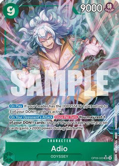 Adio (Parallel) (OP09-023) - Emperors in the New World Foil-1