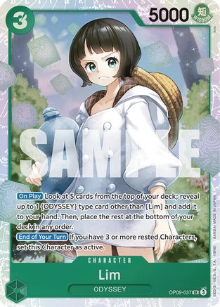 Lim (037) (OP09-037) - Emperors in the New World Foil-1