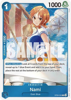 Nami (050) (OP09-050) - Emperors in the New World Foil-1