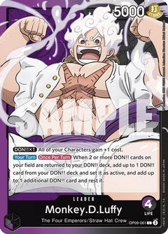 Monkey.D.Luffy (061) (OP09-061) - Emperors in the New World-1