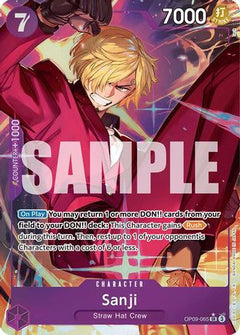 Sanji (065) (Parallel) (OP09-065) - Emperors in the New World Foil-1
