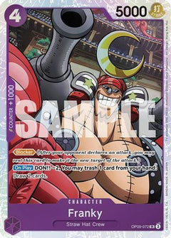 Franky (OP09-072) - Emperors in the New World Foil-1