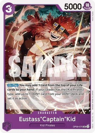Eustass"Captain"Kid (OP09-075) - Emperors in the New World-1