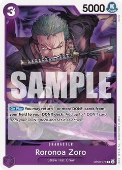 Roronoa Zoro (076) (OP09-076) - Emperors in the New World Foil-1