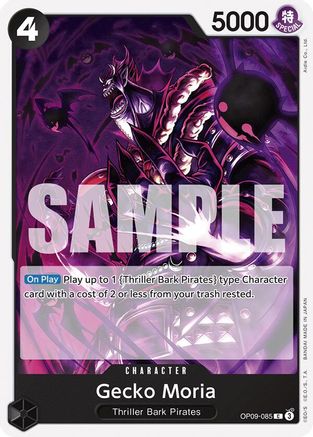 Gecko Moria (OP09-085) - Emperors in the New World-1