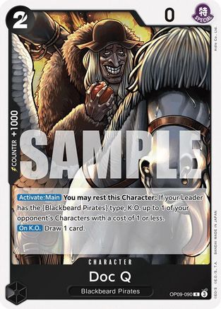 Doc Q (OP09-090) - Emperors in the New World Foil-1