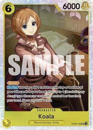 Koala (OP09-103) - Emperors in the New World Foil-1