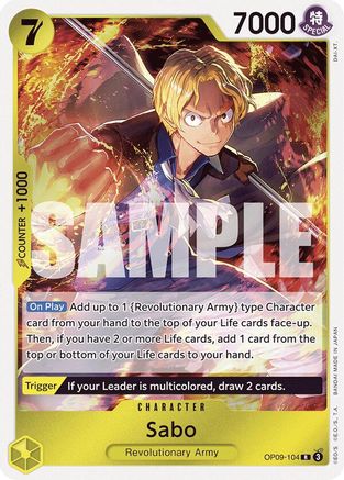 Sabo (104) (OP09-104) - Emperors in the New World Foil-1