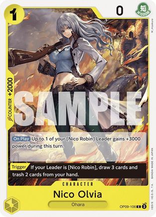 Nico Olvia (OP09-106) - Emperors in the New World-1